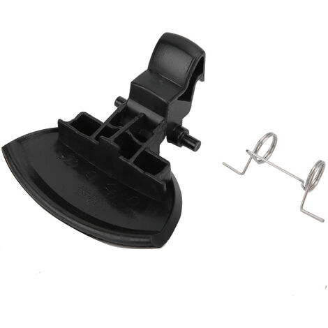 Sjlerst – Poignée de couvercle de boîte à gants noire – Compatible Citroën C4 2004-2010 – Matériau ABS et métal – Installation facile