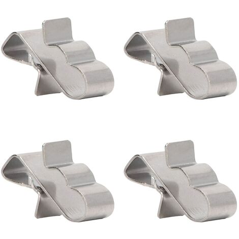 50 Pièces Clips de Câble de Panneau Solaire Clips de Câble Photovoltaïques Clips de Serrage de Fil de Cadre de Remorque (1/5)