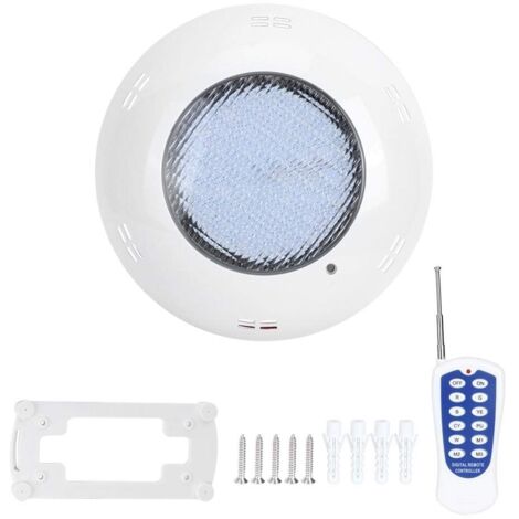 Lampes de Piscine à LED Submersibles, 45W 460LED Applique Murale de Piscine Lampe de Piscine Changement de Couleur Sous-marine LED RVB avec Télécommande