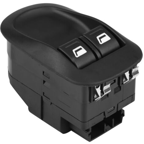SJLERST pour bouton leve vitre 306 pour bouton leve vitre 206 Commutateur de fenêtre électrique commutateur de commande de fenêtre avant en plastique ABS avec alimentation électrique pour 206 1998-201
