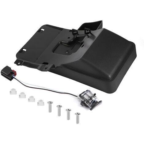 SJLERST 68064720AA Support de plaque d'immatriculation arrière de rechange pour Jeep Wrangler JK 07-16