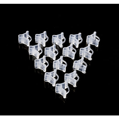 100 Pcs Pince De Greffe Clip Spécial De Greffe Tomate Seedling Greffage Clip Aubergine Grafting Clamp (1/5)