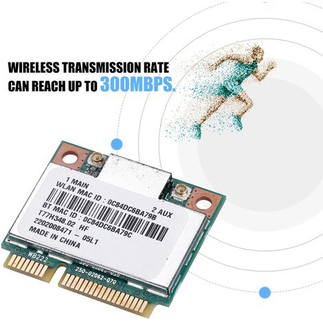 Carte PCI 802.11n Wireless WIFI