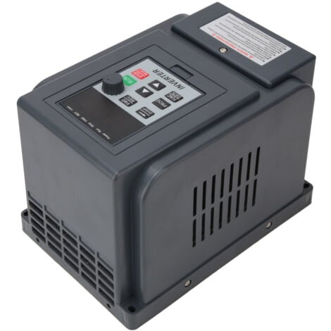 SJLERST Onduleur VFD, convertisseur de fréquence VFD 2,2 kW monophasé 220VAC entrée triphasé 380VAC sortie convertisseur de fréquence convertisseur convertisseur moteur 2,2 kW convertisseur