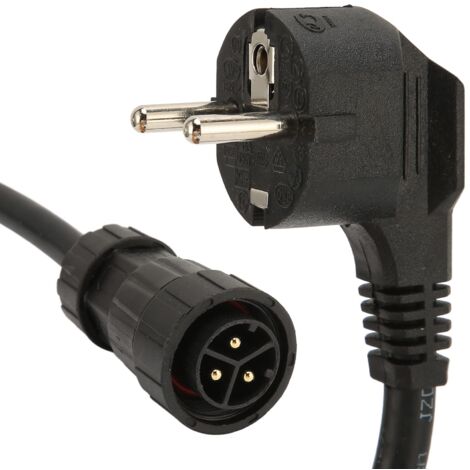 Gugxiom Cable Solaire EU 220V AC, Câble Solaire 3 X 1,5 Mm², Câble Photovoltaïque de 3 M pour Micro-onduleur WVC 600 700 1200 1400 1600, Utilisé dans Les Onduleurs pour Centrales électriques de Balcon (1/5)