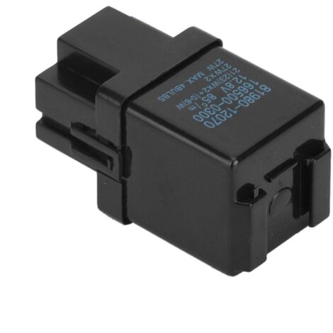 SJLERST Clignotant de relais de clignotant de voiture, clignotant automatique de relais de clignotant de relais de clignotant pour Toyota Lexus 81980-12070 (1/5)