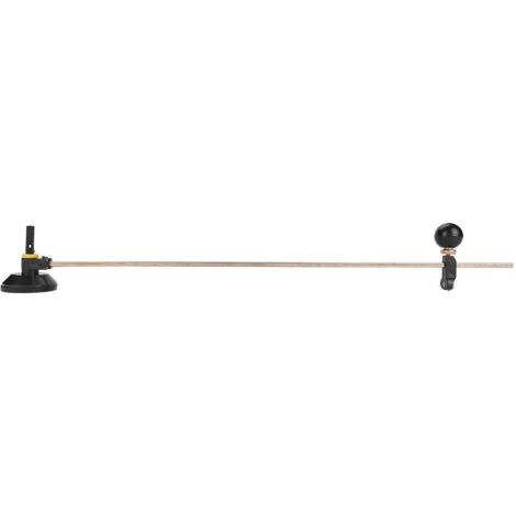 Sheens Type Boussole réglable Coupe-Cercle de Verre avec 6 Roues en Acier et Une Ventouse[100CM] Outils de découpe du Verre (1/5)