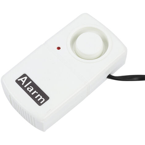 Alarme de Coupure de Courant 220V, Automatique Alarme Panne de Courant Coupure Alarme de Panne avec LED Alarme de Défaut Automatique et Fil 120db, Blanc