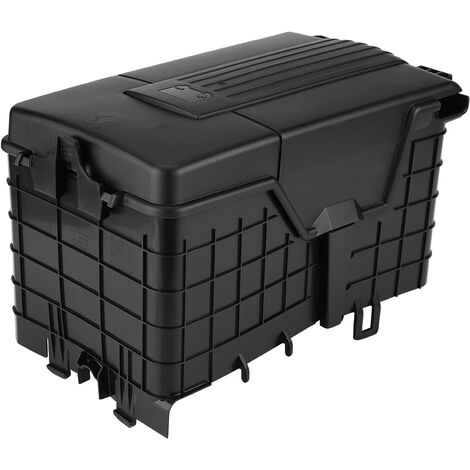 Couvercle du plateau de batterie, boîte en plastique de protection contre la poussière pour la batterie en plastique de voiture pour Passat B6 MK5 MK6 A3,1KD915335 (1/5)