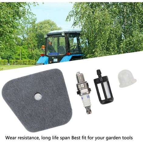 Kit De Filtre à Air Pour Moteur De Débroussailleuse Accessoire De Filtre A Air Pour Coupe Bordures Noir 109 97mm 96149231