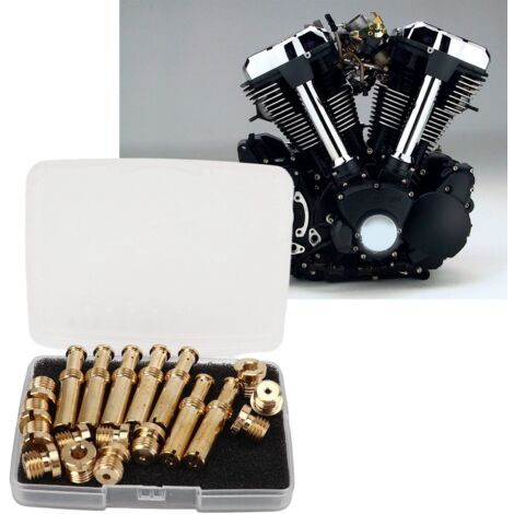 Kit 25 Gicleurs Principaux Carburateur 55-115 M5 – Remplacement Dellorto PHBG 21/19.5, SHA, SHB, SHBC – Tuning Scooter & Moto