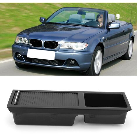 Console Centrale Bac Rangement Pour BMW Série 3 E46 - Neuf, Noir, Pièce Détachée