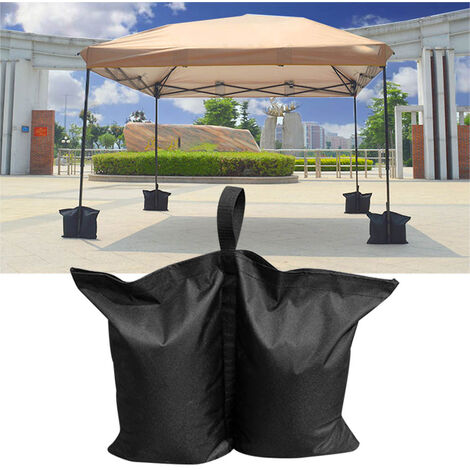 Support de support de tente portable sac de sable auvent sac de poids sac d'ancrage extérieur (1/5)