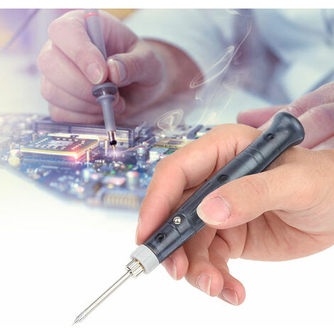 Ensemble de fer à souder USB outils de réparation de fer à souder électriques portables extérieurs (1/5)