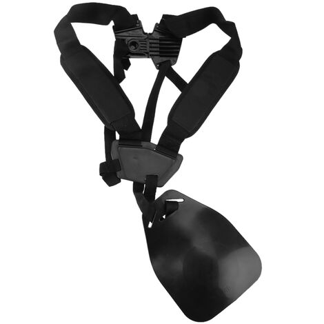 Tondeuse professionnelle Double bandoulière Tondeuse Ceinture en nylon pour débroussailleuse Jardin Pelouse (1/5)