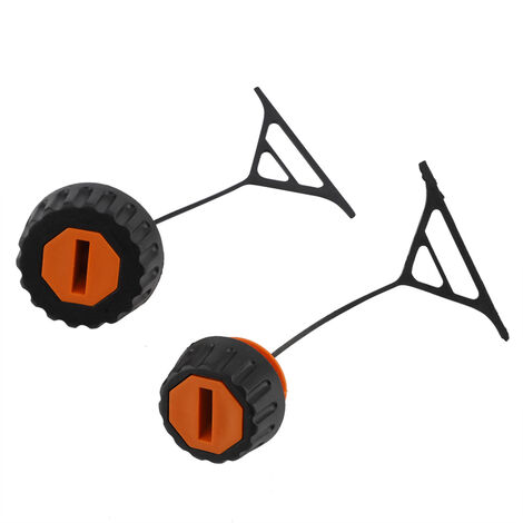 2 pièces bouchon de gaz pour STIHL 028 038 020 021 023 024 025 026 034 036 048 bouchon de mazout pièces de trononneuse (1/5)