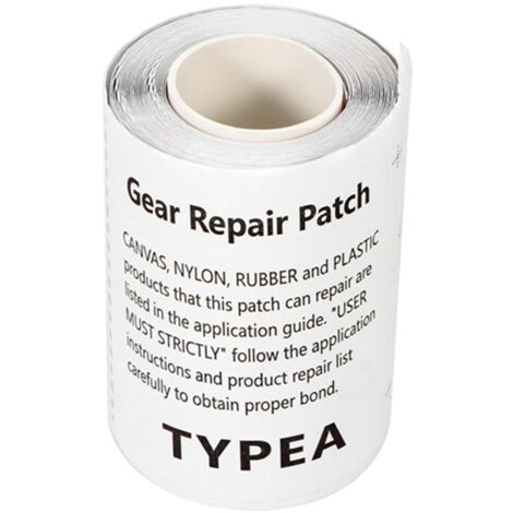 SJLERST Piscine Patchs Réparation Tente Autocollant réparation Ruban, TPU Imperméable Réparation des Autocollants Tenacious Tape pour Auvents, Dériveurs et Matelas Gonflables (1/5)