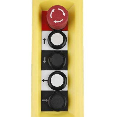 Interrupteur Palan Grue à Bouton-Poussoir - Arrêt Urgence | Contrôleur Levage IP54 - 500V 5A