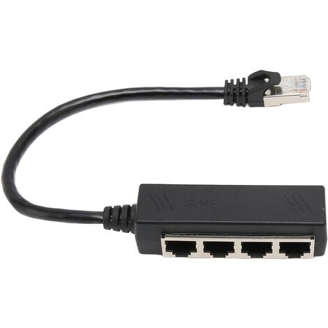 FRA- Câble répartiteur Ethernet RJ45 1 Point 4 câble de dérivation