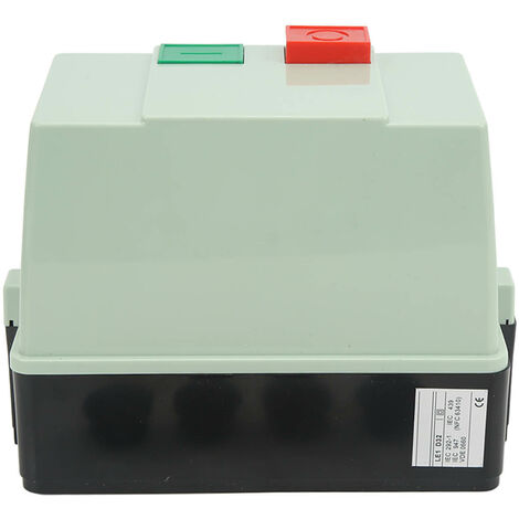 Commutateur de commande de moteur de démarreur de moteur électrique magnétique pour monophasé et triphasé 2332A (1/5)