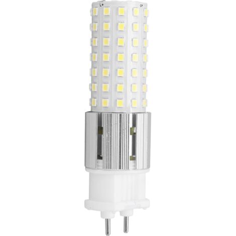 G12 96LED Light Corn Lamp 15W 1500LM Ampoule pour Lustre Applique 85-265V Céramique + Accessoires D'éclairage en Aluminium(Blanc froid 6000K) (1/5)