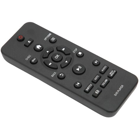Télécommande de remplacement télécommande universelle Compatible pour  lecteurs DVD Philips RC 5721 DVP3670K
