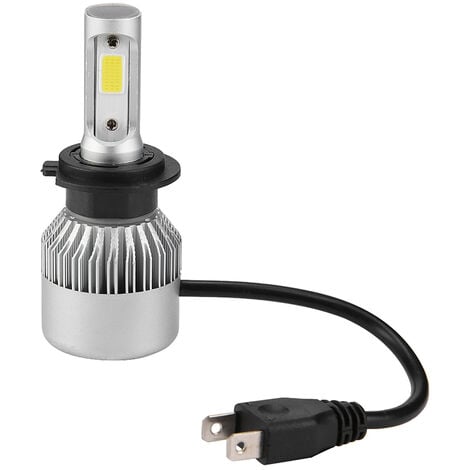 Ampoule H7 LED Voiture Anti Erreur Canbus 160W 30000LM - Chip CPS 6500K  500% Génial,Refroidissement
