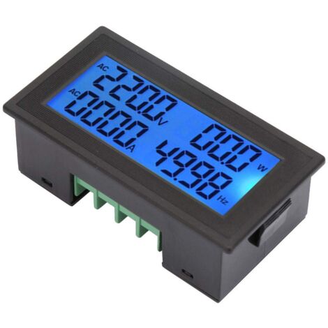 Multimètre de poche numérique multi testeur voltmètre ampèremètre YB5140DM multifonction AC ampèremètre voltmètre 020A affichage numérique 60500 V affichage LCD numérique ampèremètre voltmètre (1/5)