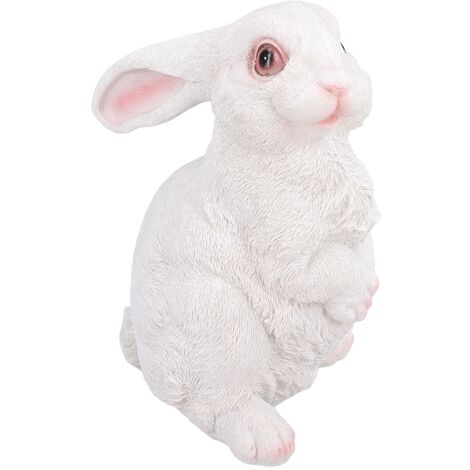 Mignon lapin de jardin Ornement Animal Statue pour pelouse Cour