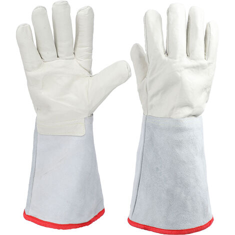 SJLERST 40 cm de long cryogénique LNG traitement de l'azote liquide gant de protection travail cryo gants (1/5)