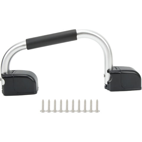 Poignée d'assistance pliante pour camping-car, avec poignée EVA, quincaillerie de porte d'entrée en alliage d'aluminium pour caravane, camping-car, remorque (1/5)