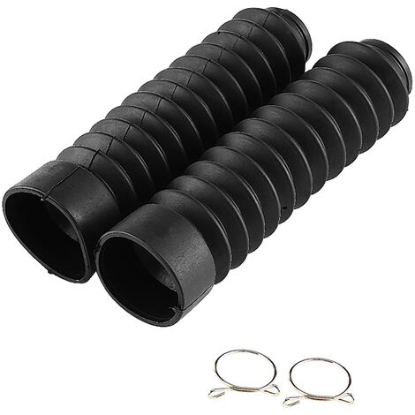 210.5x42mm Moto Couverture De Fourche Avant Guêtres Gators Bottes Choc Amortissement Cache-Poussière (1/2)
