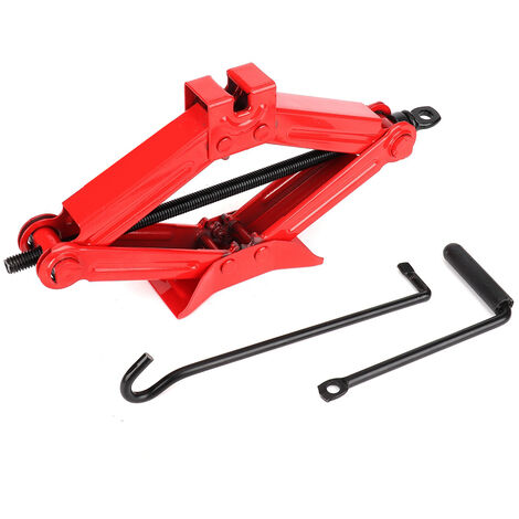 Outil de support de levage de manivelle d'urgence en acier chromé pour voiture automobile ciseaux Jack 45 (1/5)