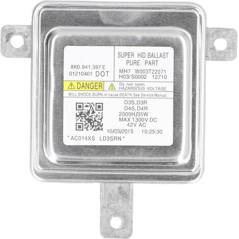 Module de régulateur de tension de Ballast de phare D3S/D4S 8K0941597E adapté pour Seat Alhambra (1/5)