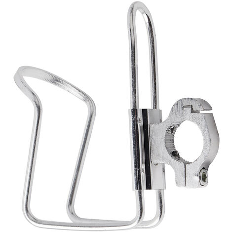 Moto moto boisson porte-gobelet eau boisson Support guidon bouteille adaptateur argent (1/5)