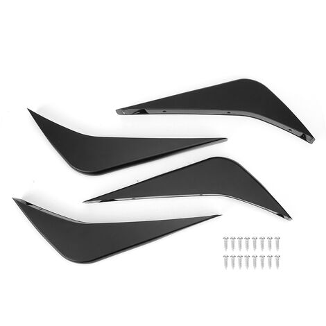 Pare-chocs arrière Spoiler Panneau Diffuseur D'air De Voiture Aileron Corps Kit De Réaménagement De Voiture Fit pour Corvette C7 14-19 (1/5)