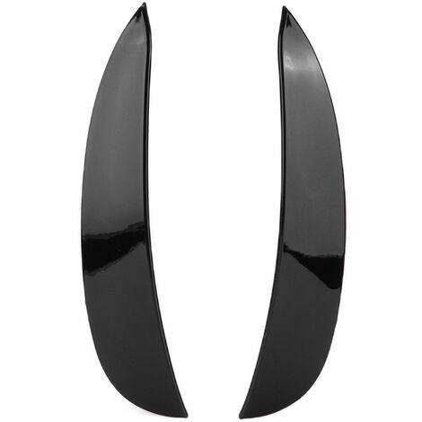 2 pièces pare-chocs avant Canard voiture Spoiler aile voiture Adaptations remplacement pour Mercedes Benz classe E W213 AMG ligne 2016-2020 (1/5)