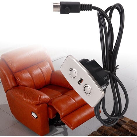 Interrupteur électrique Manuel avec Double Bouton de Levage, Fauteuil  inclinable, contrôleur USB