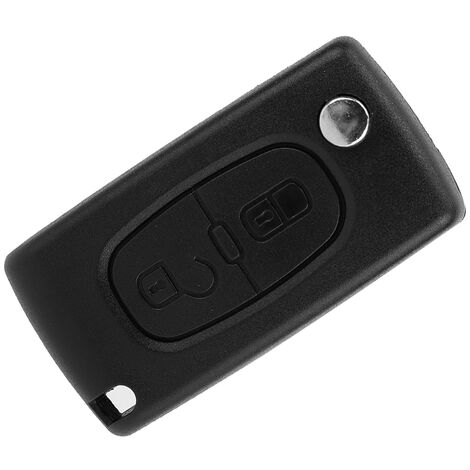 Coque de protection pour clé télécommande de voiture à 2 boutons,  compatible ave
