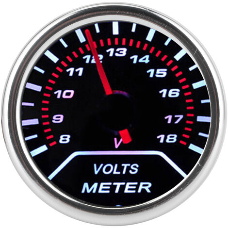 Universel Volts Mètre Pointeur Voltmètre Jauge De Tension 52mm Automobile Instrument (1/5)