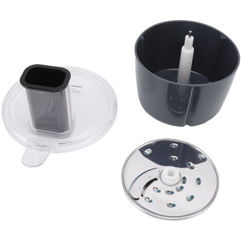 Rubberskin Ensemble de Coupe-légumes, Kit de Coupe pour Vorwerk Thermomix TM5 Blender Slicing Shredding Multifonctionnel Food Processor Container Disc Accessoire