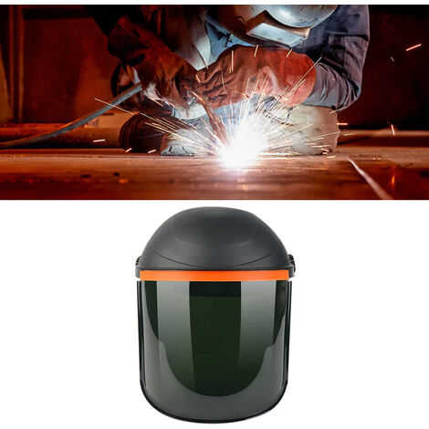 SJLERST Casque de Soudage, Écran Facial de Sécurité Masques de Soudage Montés sur la tête Casque de Protection Contre Les Rayons UV pour Le Soudage à l'arc sous Argon Et au Gaz