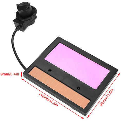 Panneau Solaire Casque De Soudage Lentille De Soudage Masque D