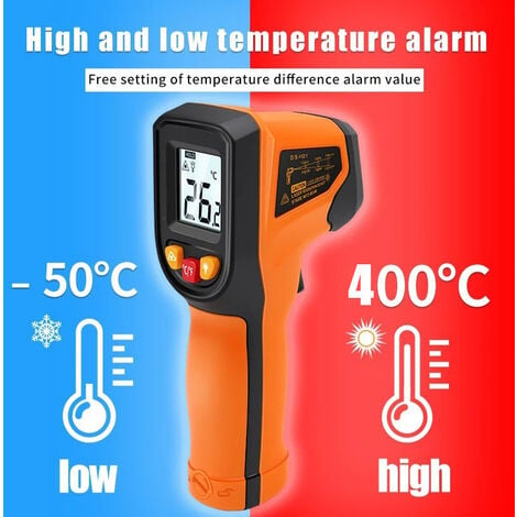 Thermomètre laser pour contrôle de température