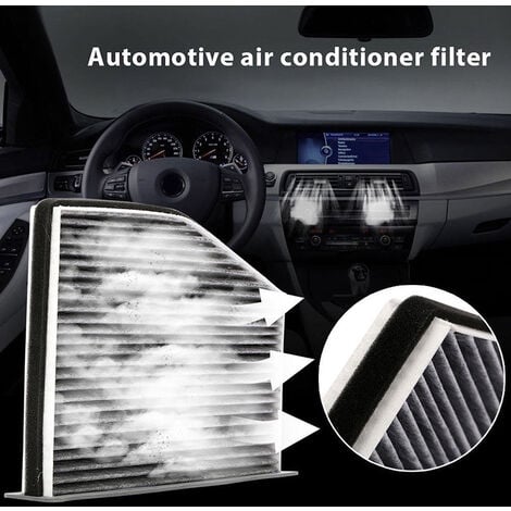 SJLERST Filtre d'élément filtrant de climatisation de voiture adapté à Audi  A3 TT OE: 1K0819644