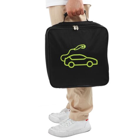 SJLERST EV Câble Sacs de Rangement Voiture électrique Cas par câble Carry Parfait pour câble EV de Charge Câbles et chargeurs Portables EV (1/5)