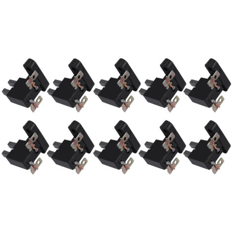 SJLERST Balais de Charbon, Brosse à Charbon Universelle 10 PCS pour générateur GX390 4KW 5KW 7KW (1/5)