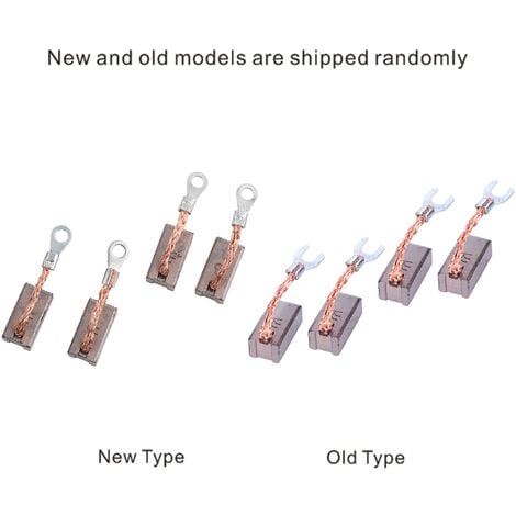 Charbon Outils Lot De 4 Balais Charbon 20x7x6mm - Pour Scie, Perceuse, Meuleuse - Pièces De Rechange Moteur Moteur électrique