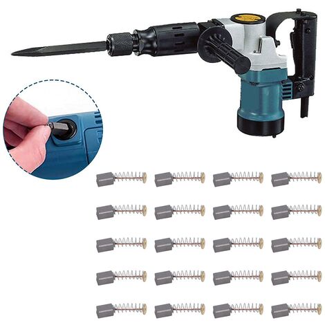 SJLERST Lot de 20 Balais de Charbon de Rechange pour Outils électriques 8 x 5 x 5 mm pour moteur meuleuse d'angle (1/5)