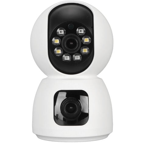 1pc Caméra De Surveillance WiFi, Moniteur Bébé WiFi 2,4G Vision Nocturne  Caméra De Détection De